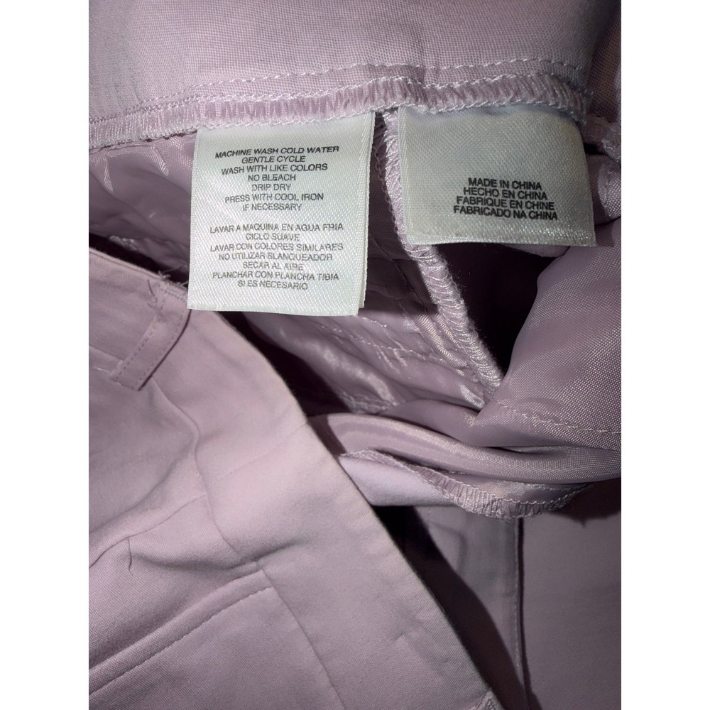Ann Taylor Pale Pink Slim Dress Pants - Picture 4 of 8
